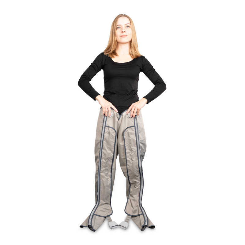 4 Kammer Lymphdrainage Heimgerät Q2200 mit Beinmanschetten
