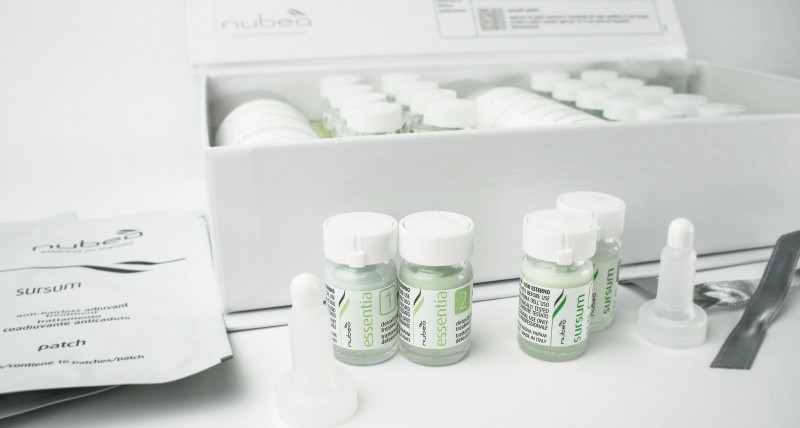 Volle Behandlung gegen Haarausfall