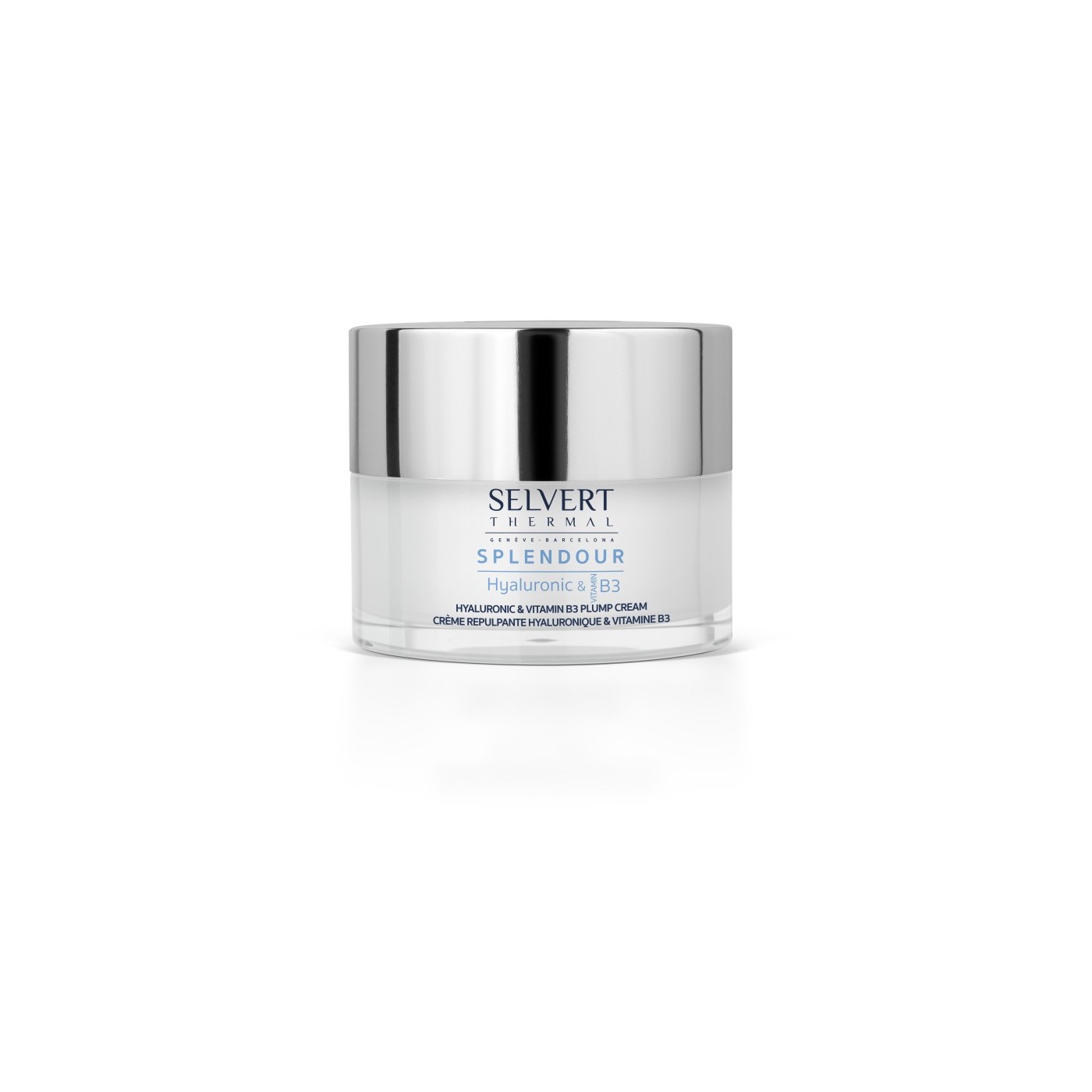 Hyaluronsäure  & Vitamin B3 Plump-Creme, SPF 15